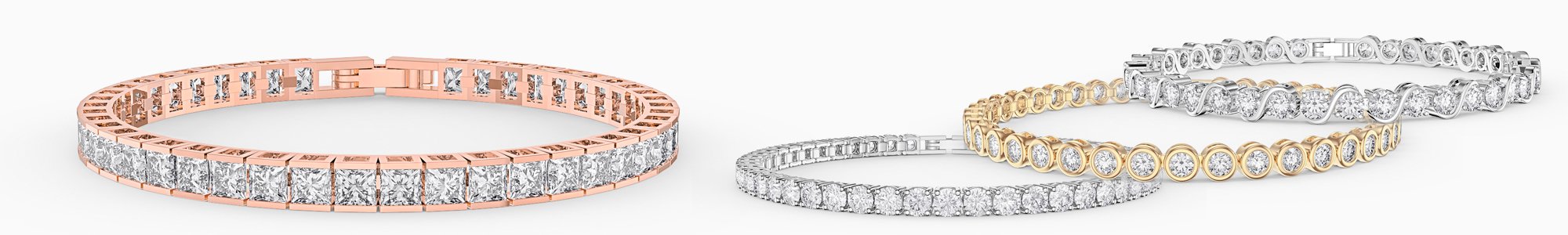 Bracelets for everyone - from precious gemstones to Diamonds. From Silver to 18ct Gold.