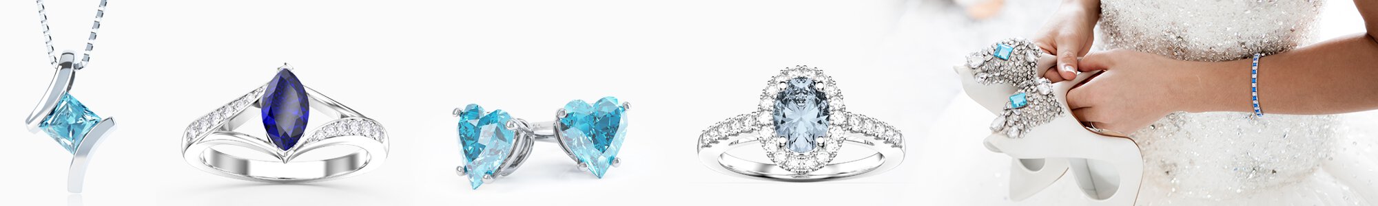 Shop something Blue for the Bride. Choose from our great selection of bracelets, earrings, lockets, pendants and necklaces direct at the Jian London Jewellery Store. Free UK Delivery.