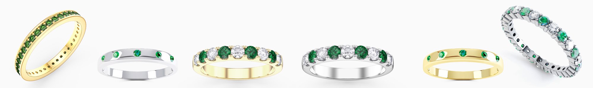 Shop Emerald Wedding Rings by Jian London. Buy direct and save from our great selection of Emerald Wedding Rings at the Jian London jewellery Store. Free UK Delivery