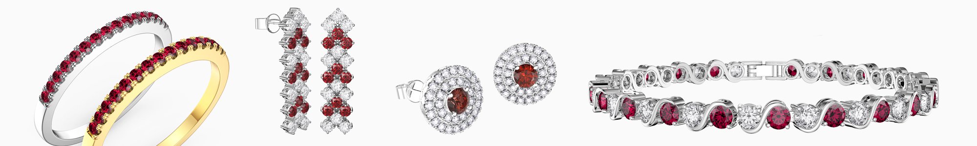 Shop Ruby Jewellery by Jian London. Choose from a great selection of Rings, Earrings, Necklaces, Bracelets, Pendants, Lockets and more at everyday low prices from Jian London. Free UK Delivery.