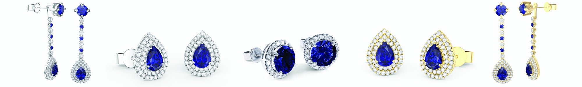 Shop Sapphire Earrings by Jian London. Buy direct and save from our wide selection of Sapphire Earrings at the Jian London jewellery Store. Free UK Delivery