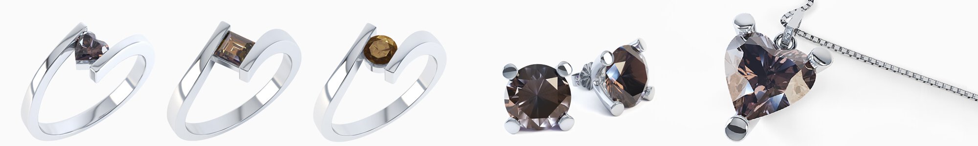 Shop Smoky Quartz Jewellery by Jian London. Choose from a great selection of Rings, Earrings, Necklaces, Bracelets, Pendants, Lockets and more at everyday low prices from Jian London. Free UK Delivery.