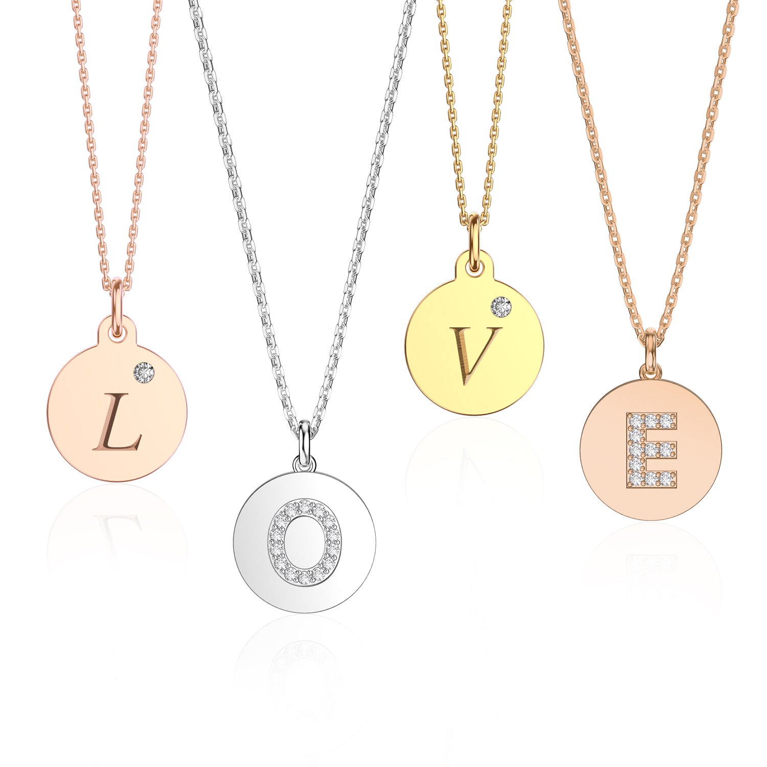 Alphabet Pendants