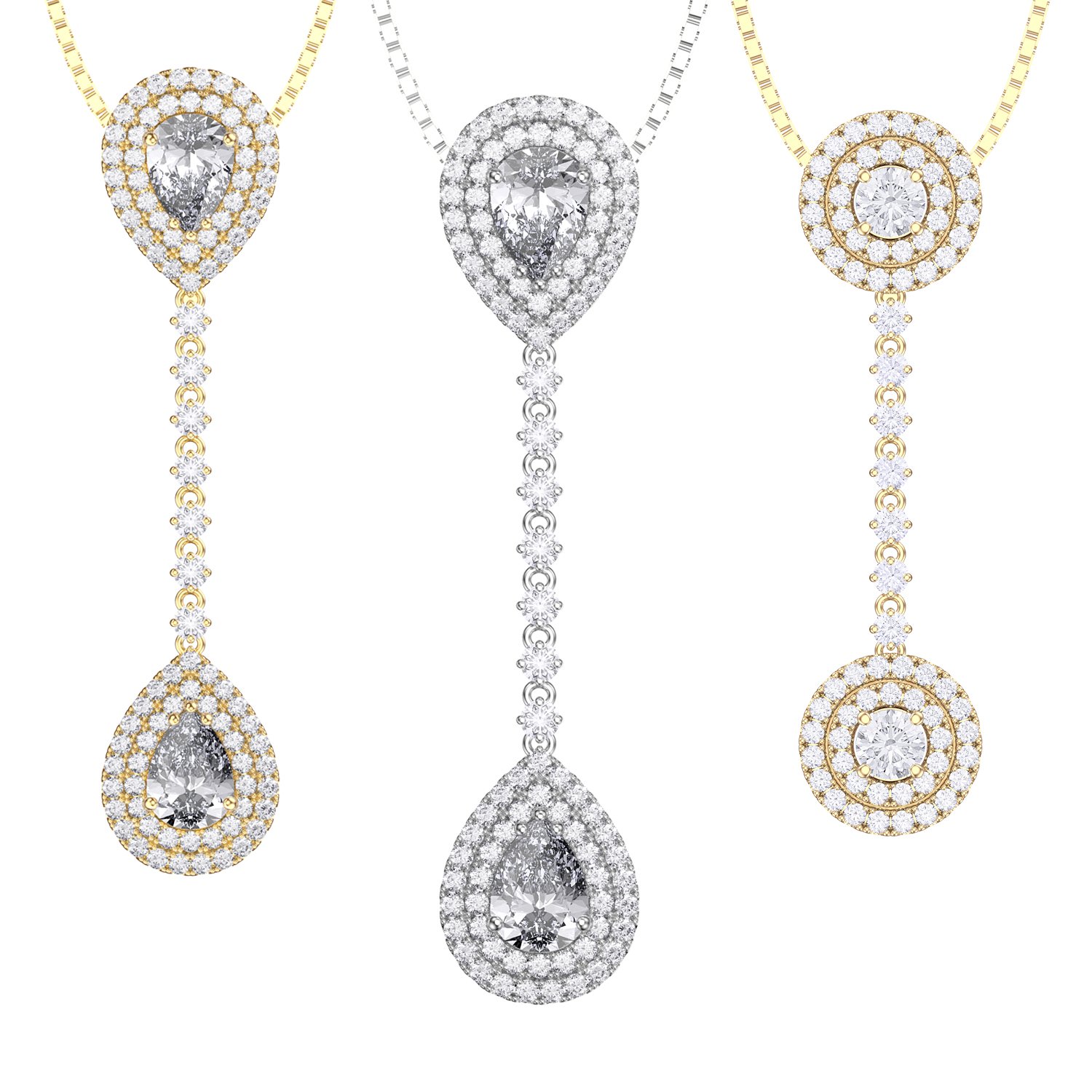 Diamond Pendants