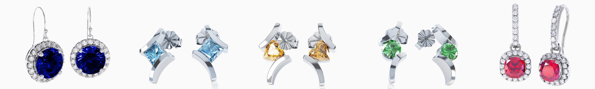 Shop Gemstone Earrings by Jian London. Buy direct and save from our wide selection of Gemstone Earrings at the Jian London jewellery Store. Free UK Delivery