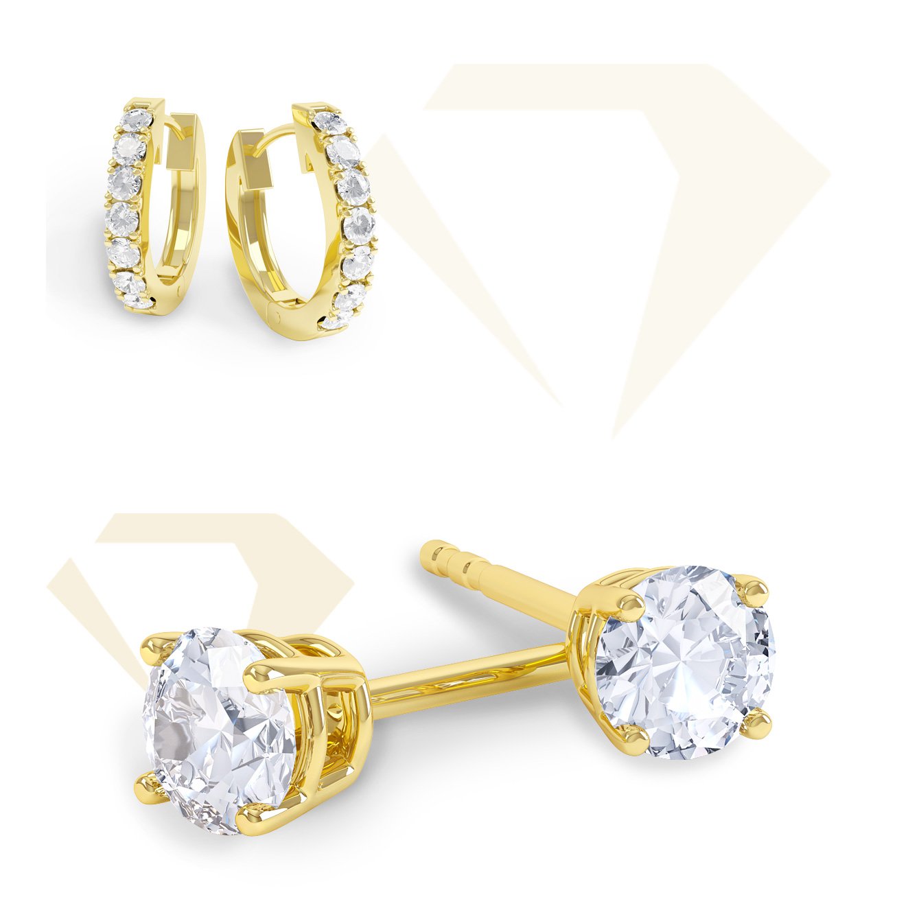 18ct Gold Earrings