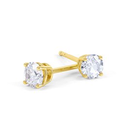 Charisma 0.3ct FG VS Diamond 18ct Yellow Gold Stud Earrings