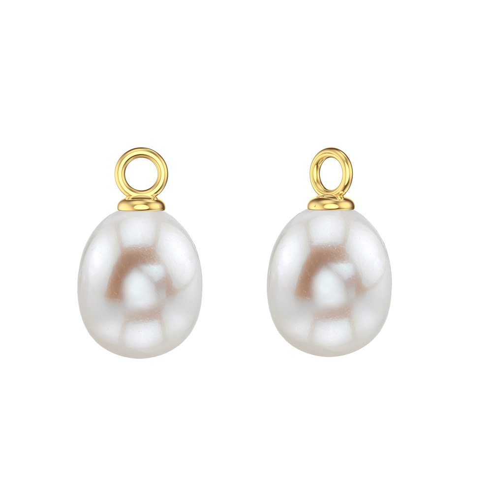 Venus Pearl 18ct Gold Vermeil Add On Drops