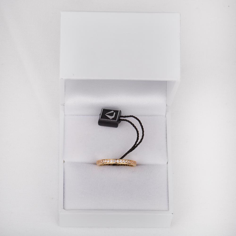 Promise Diamond 18ct Yellow Gold Channel Full Eternity Ring #4